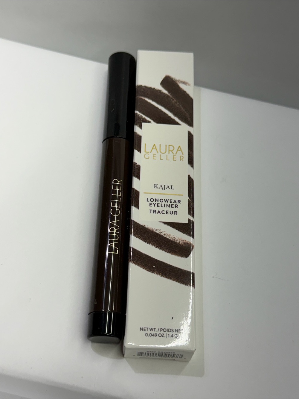 Laura Geller Kajal Longwear Eyeliner Smoky Taupe Kohl 0.049 oz Full Size NWT
